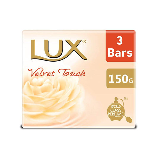 Jabón Lux Velvet Touch – Blanco (3x150 g)