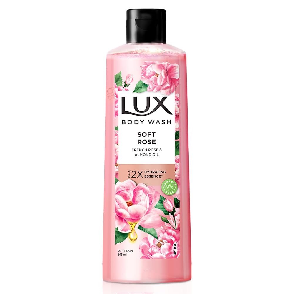 Gel de Ducha Lux Rosa Francesa & Almendras – 245 ml