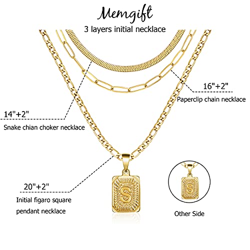 Set de Collares Dorados Memgift – 3 Piezas