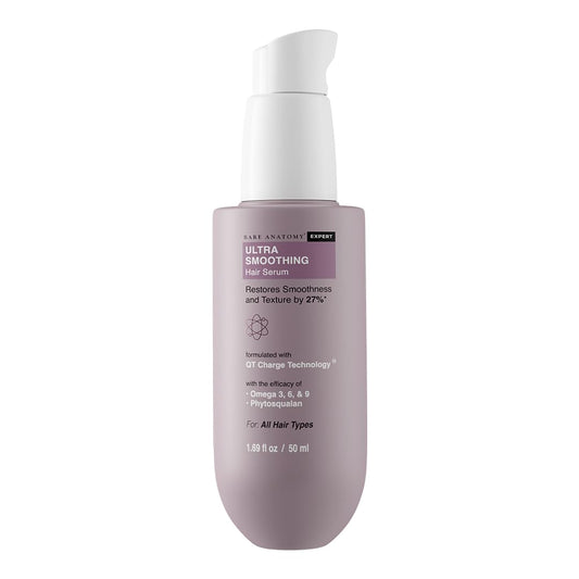 Bare Anatomy Ultra Smoothing Hair Serum Powered By Carbohydrate Complex & Niacinamide | Serum for Smooth & Shiny Hair | For Dry & Frizzy Hair | Women & Men | 100 ml