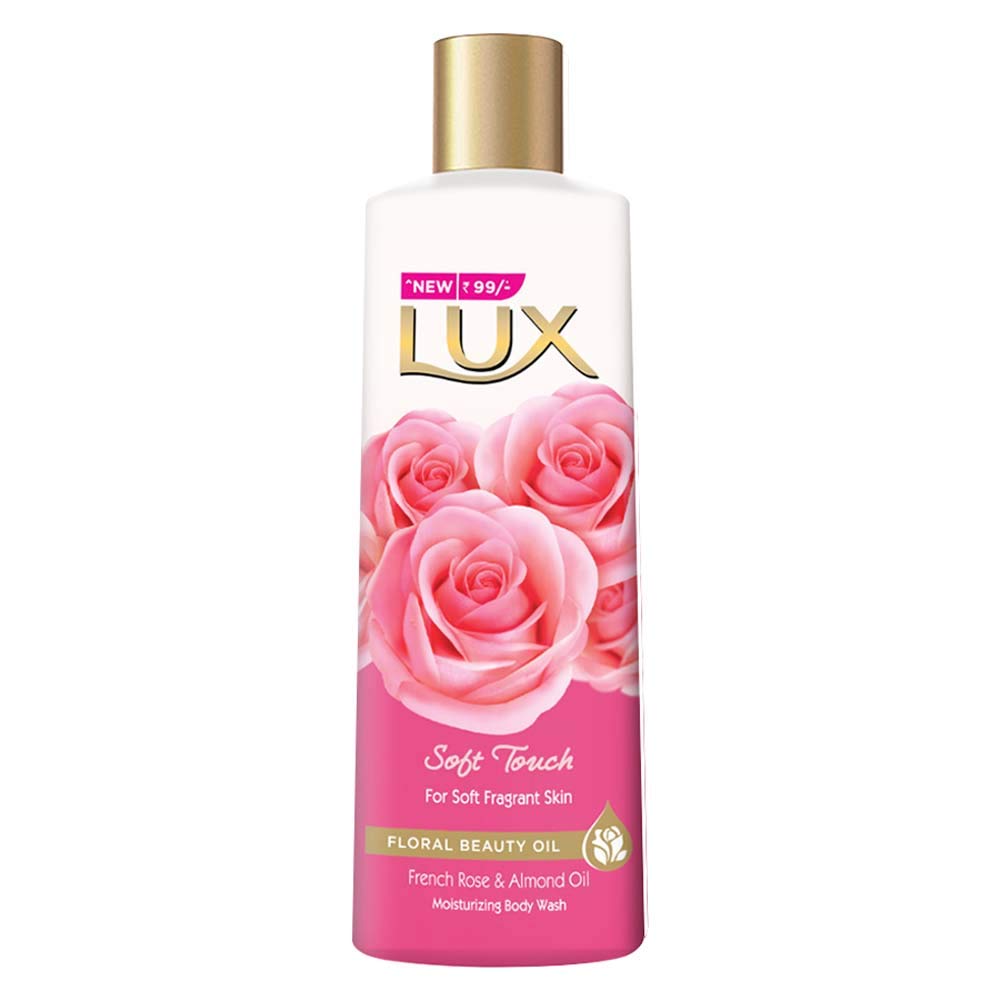 Gel de Ducha Lux Soft Touch – Rosa Francesa & Almendras 235 ml