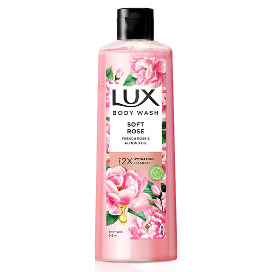 Gel de Ducha Lux Rosa Francesa & Almendras – 245 ml