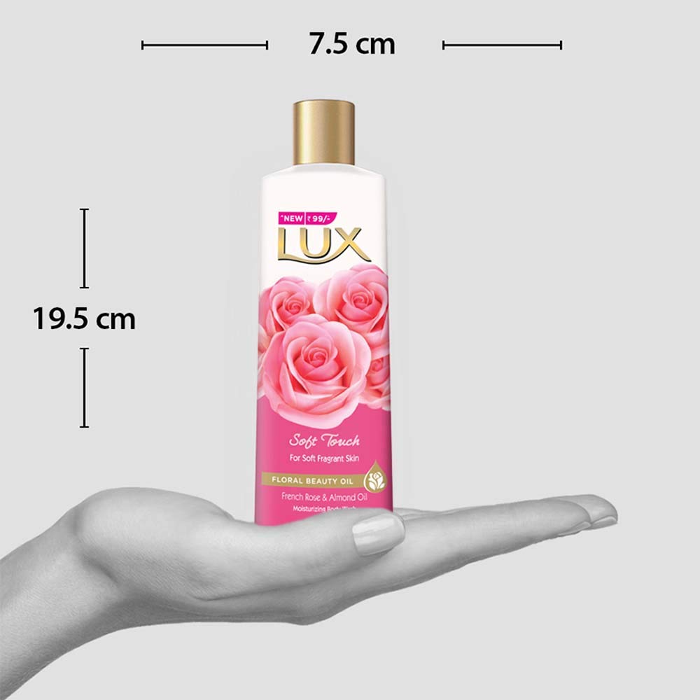 Gel de Ducha Lux Soft Touch – Rosa Francesa & Almendras 235 ml