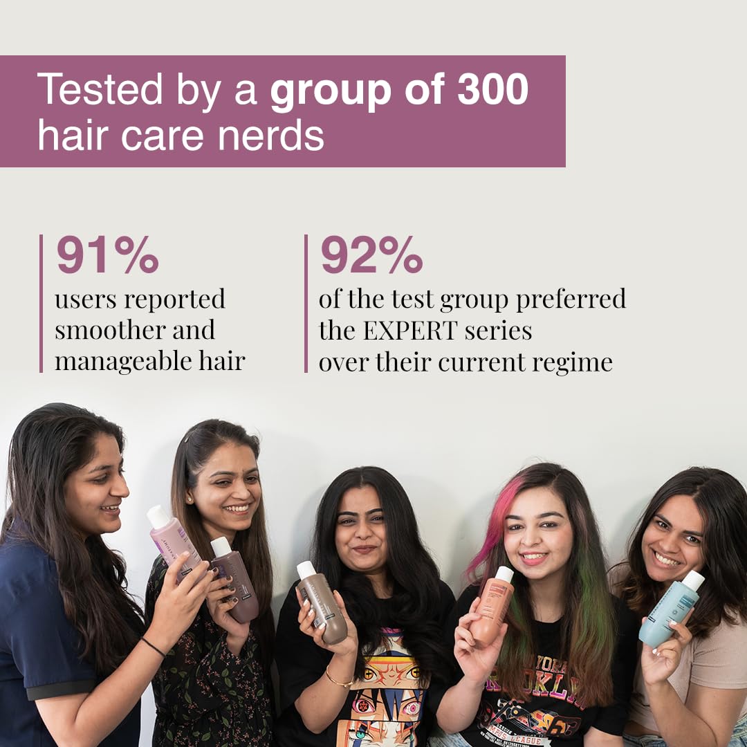 Bare Anatomy Ultra Smoothing Hair Shampoo | Restores Smoothing & Texture by 27% | Dry & Frizzy Hair | Paraben & Sulfate Free | For Women & Men | 250ml