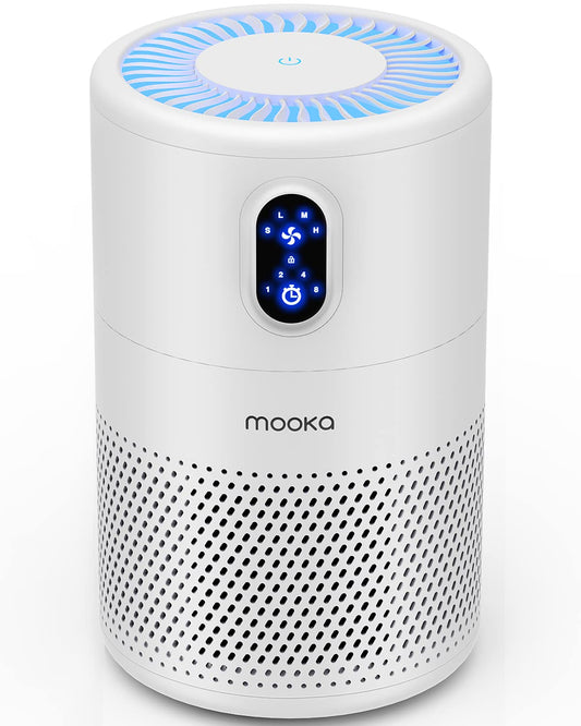 Purificador de Aire MOOKA HEPA H13 – Blanco