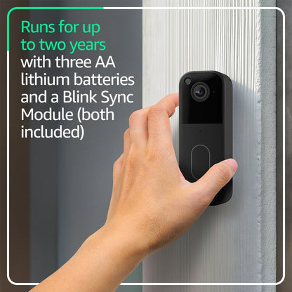 Blink Video Doorbell – Timbre inteligente con cámara HD, visión nocturna