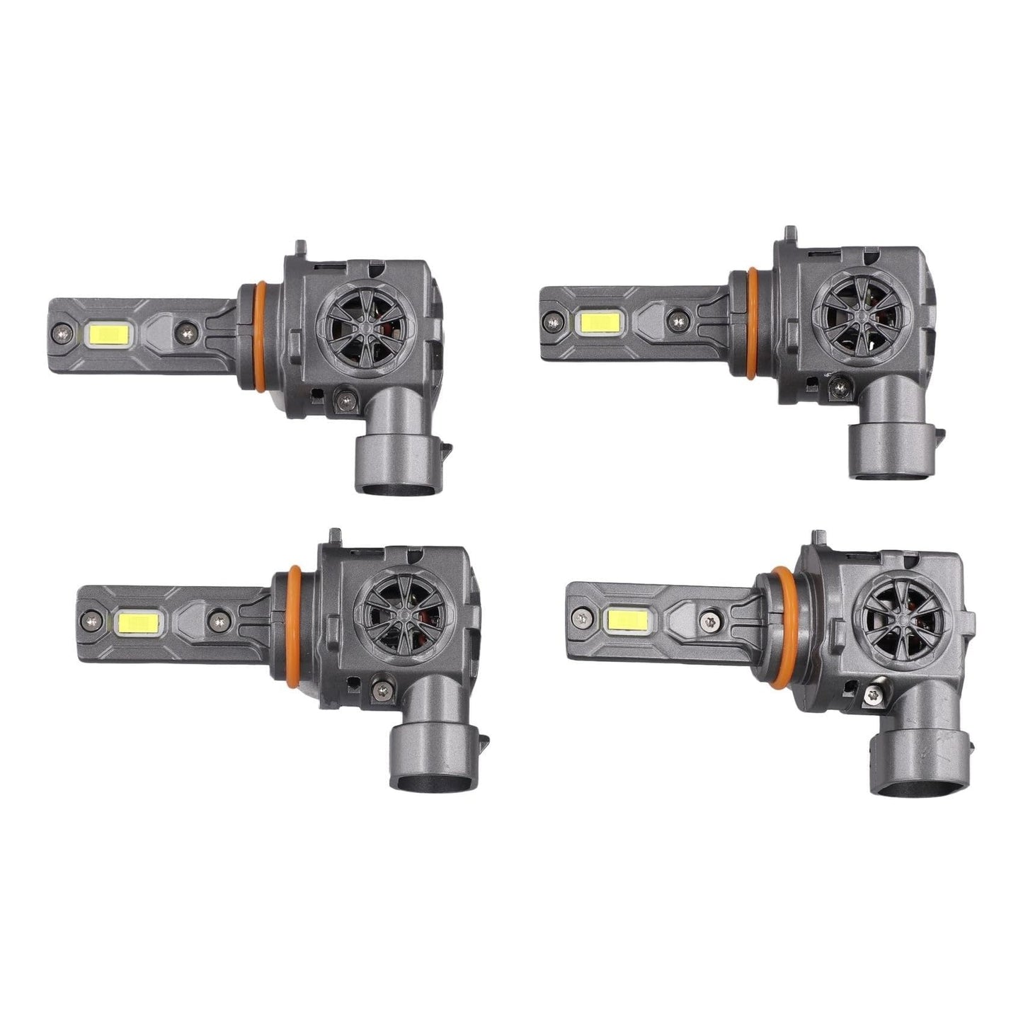Termitor Latest 9005 9006 LED Bulbs, 110,000LM Brightness, 85000+ Hours Long Service Life, 6500K Cool White, Real 1:1 Halogen Size 9005/HB3 9006/HB4 HID Fog Lights, 3 Mins Plug N Play, Pack of 2