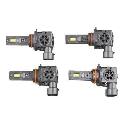 Termitor Latest 9005 9006 LED Bulbs, 110,000LM Brightness, 85000+ Hours Long Service Life, 6500K Cool White, Real 1:1 Halogen Size 9005/HB3 9006/HB4 HID Fog Lights, 3 Mins Plug N Play, Pack of 2
