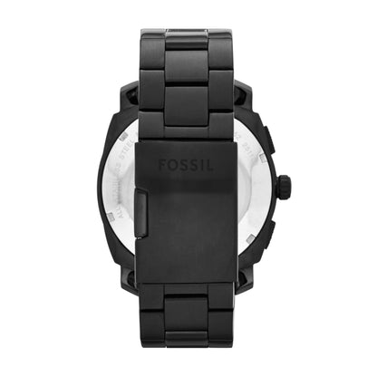 Fossil Machine Cronógrafo – Acero Negro