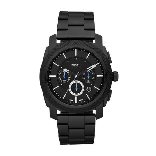 Fossil Machine Cronógrafo – Acero Negro