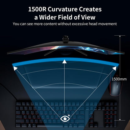 Monitor Curvo SANSUI 34" 165Hz Ultrawide Gamer