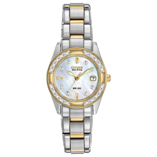 Reloj Citizen Mujer Eco-Drive Regent Diamantes