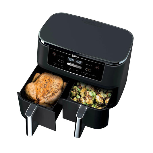 Freidora de aire Ninja DualZone XL 10 QT – Negra