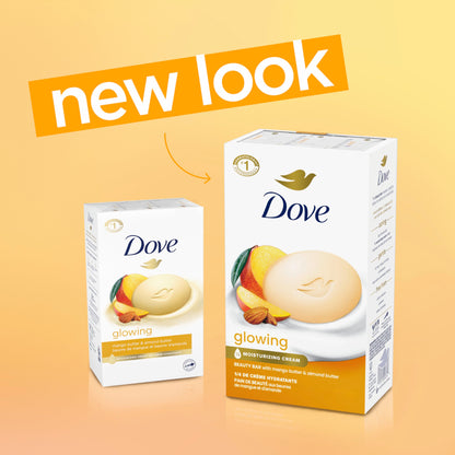 Jabón Dove Glowing Beauty Bar – Mango & Almendras