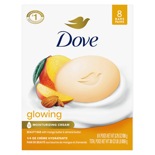 Jabón Dove Glowing Beauty Bar – Mango & Almendras