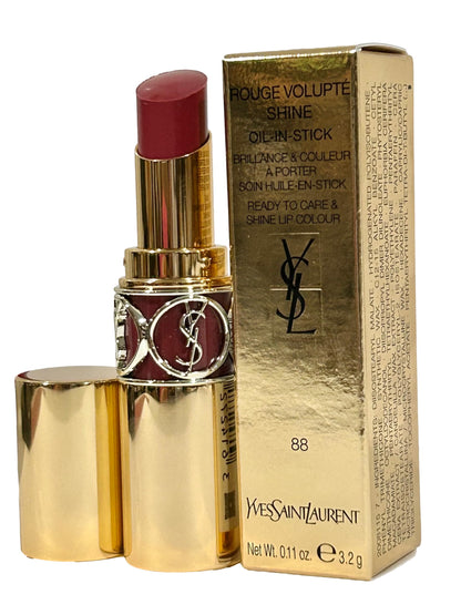 YSL Rouge Volupté Shine – Labial Hidratante 88 Rose Nu